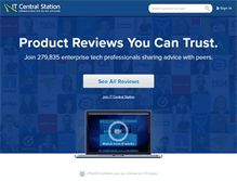 Tablet Screenshot of itcentralstation.com